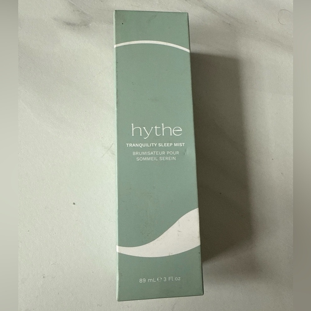 HYTHE Tranquility Sleep Mist 3 oz New Opened Box Lavender Rice Water